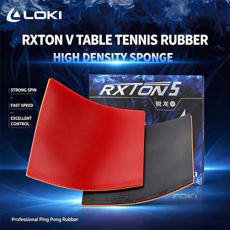 Table Tennis Loki - LOKI RXTON 5 Table Tennis Rubber