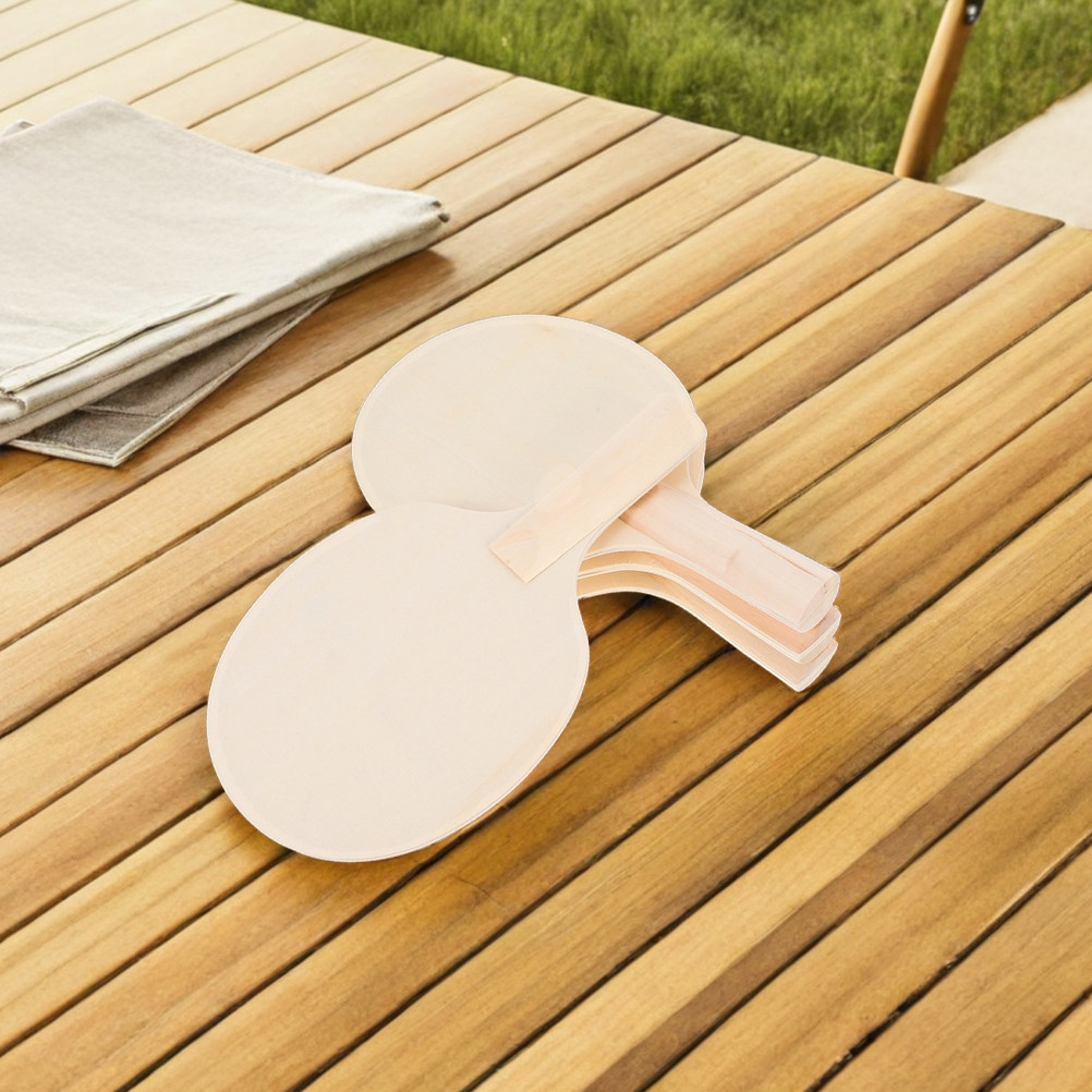 4Pair Wooden Table Tennis Padd - Table Tennis Racket ulasan dan harga